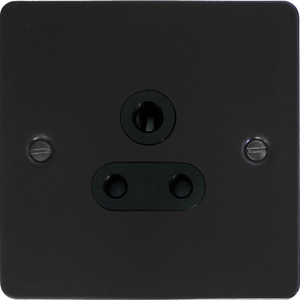 Flat Black 5 Amp Socket