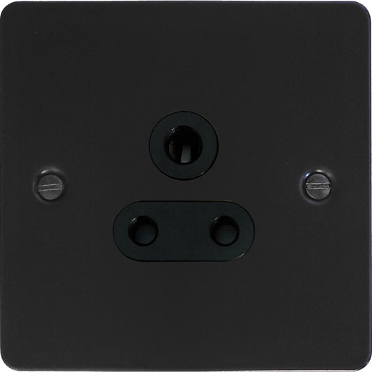 Flat Black 5 Amp Socket