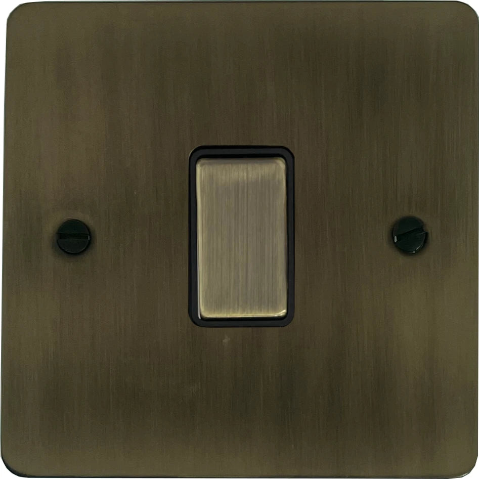 Flat Antique Brass Intermediate Switch