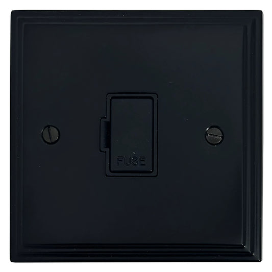 Victorian Flat Black Unswitched Spur