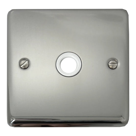 Contour Polished Steel Flex Outlet