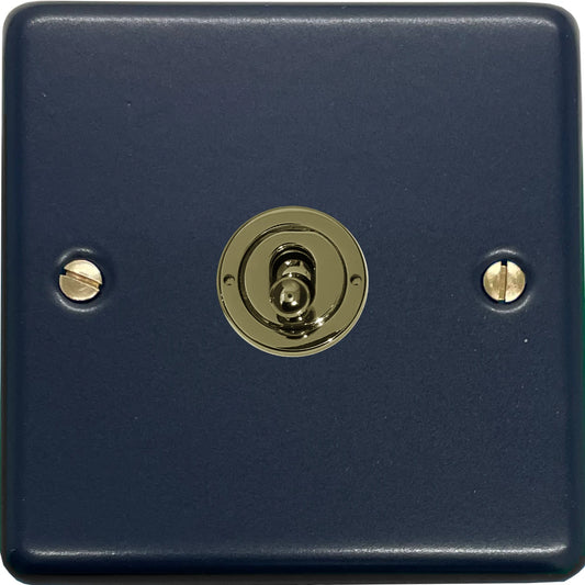 Contour Blue 1 Gang Toggle