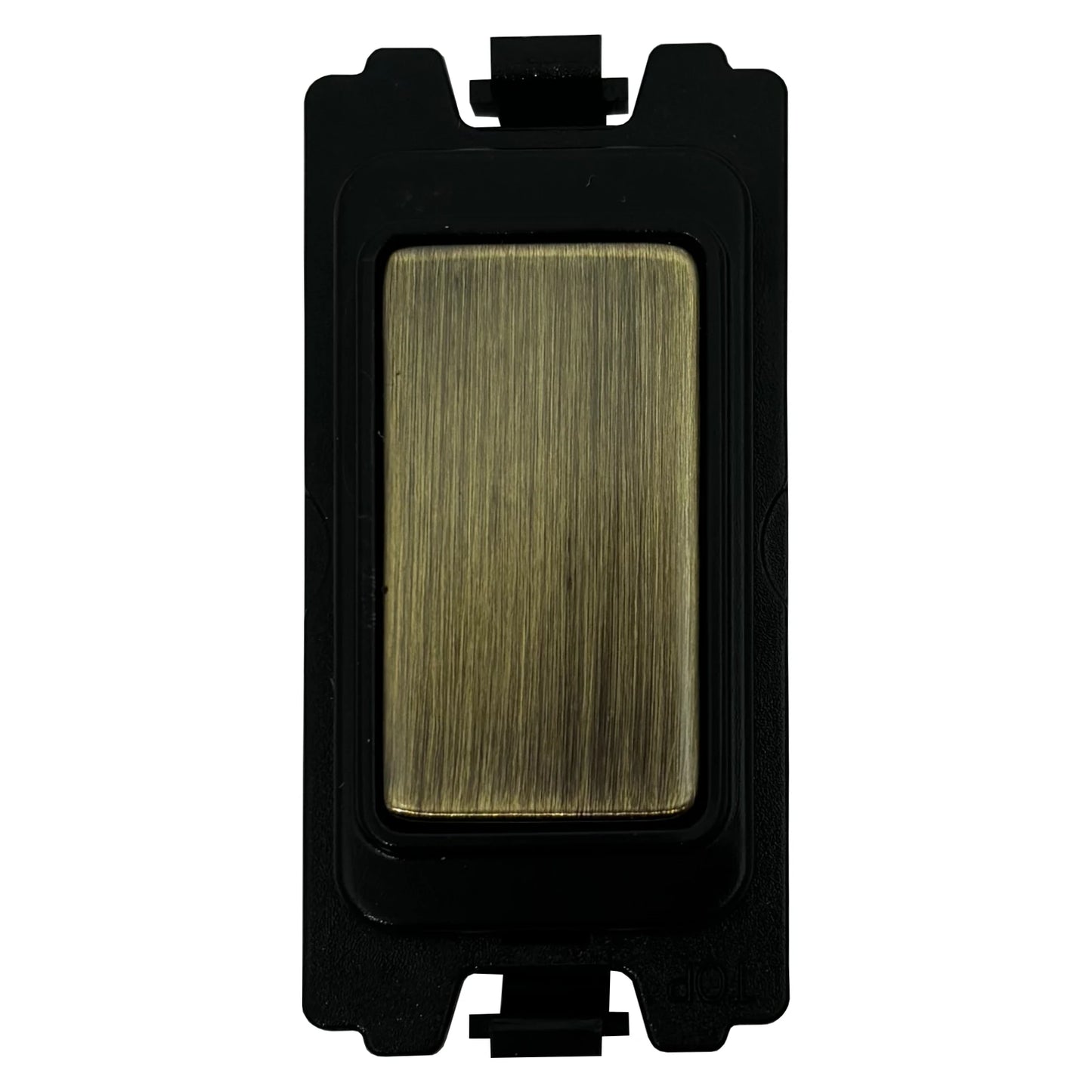 Blanking Piece grid switch - Black and Antique Switch