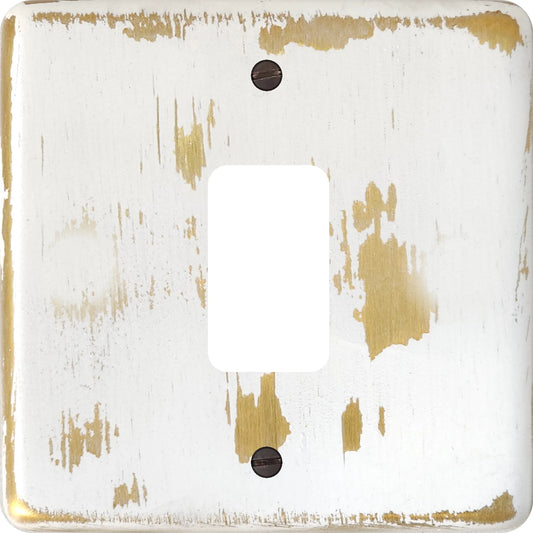 Contour Dover Bronze 1 Gang Grid Plate