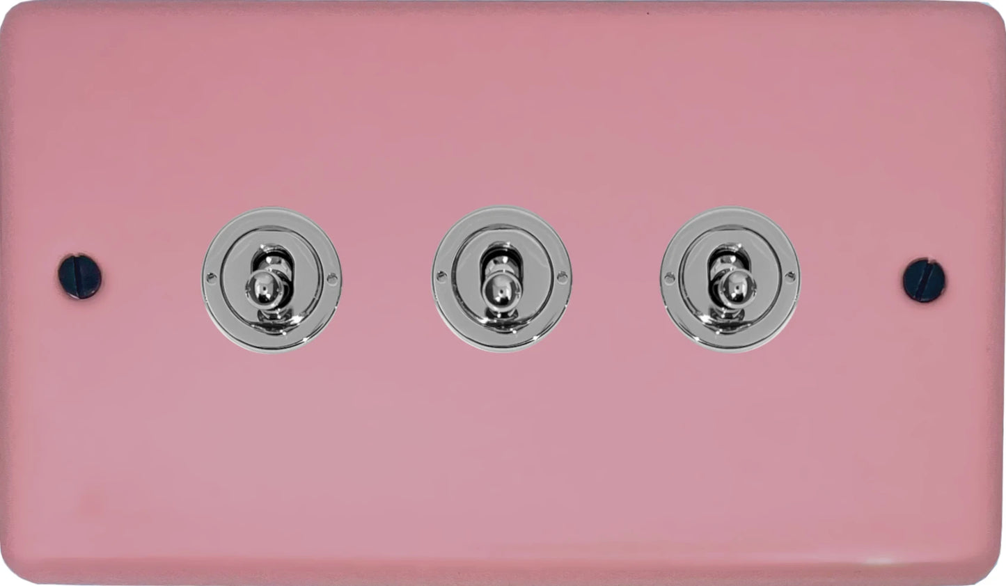 Contour Pink 3 Gang Toggle