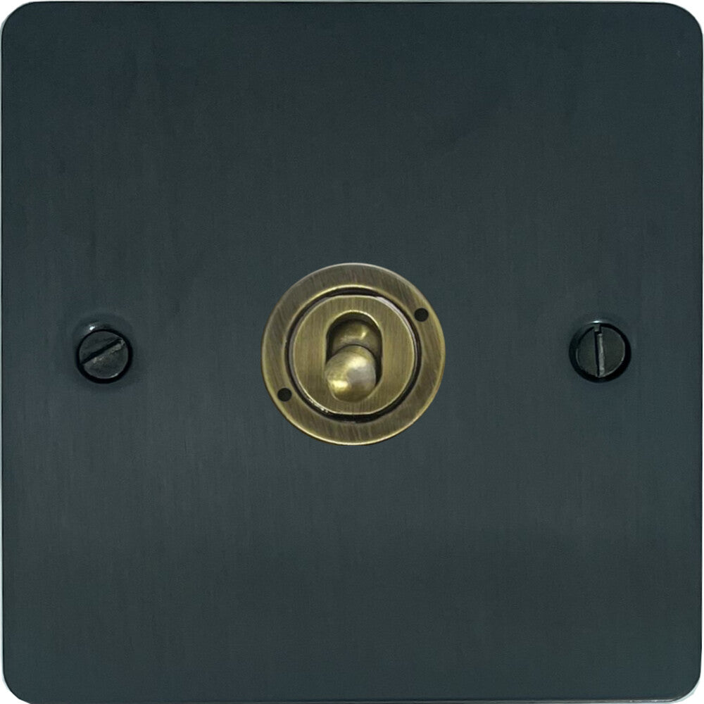 Flat Black Bronze Intermediate Toggle