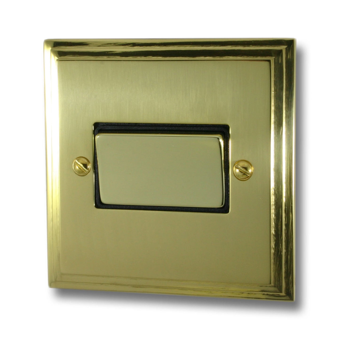 Victorian Polished Brass Fan Isolator