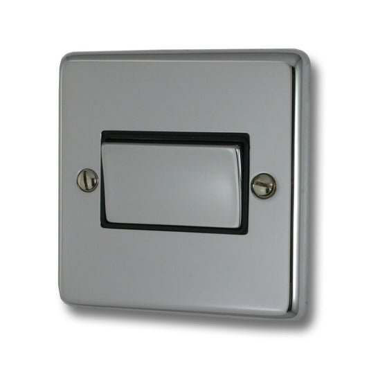 Contour Polished Chrome Fan Isolator