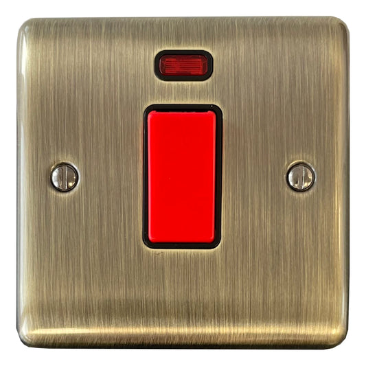 Basics Antique Brass 45 Amp Switch