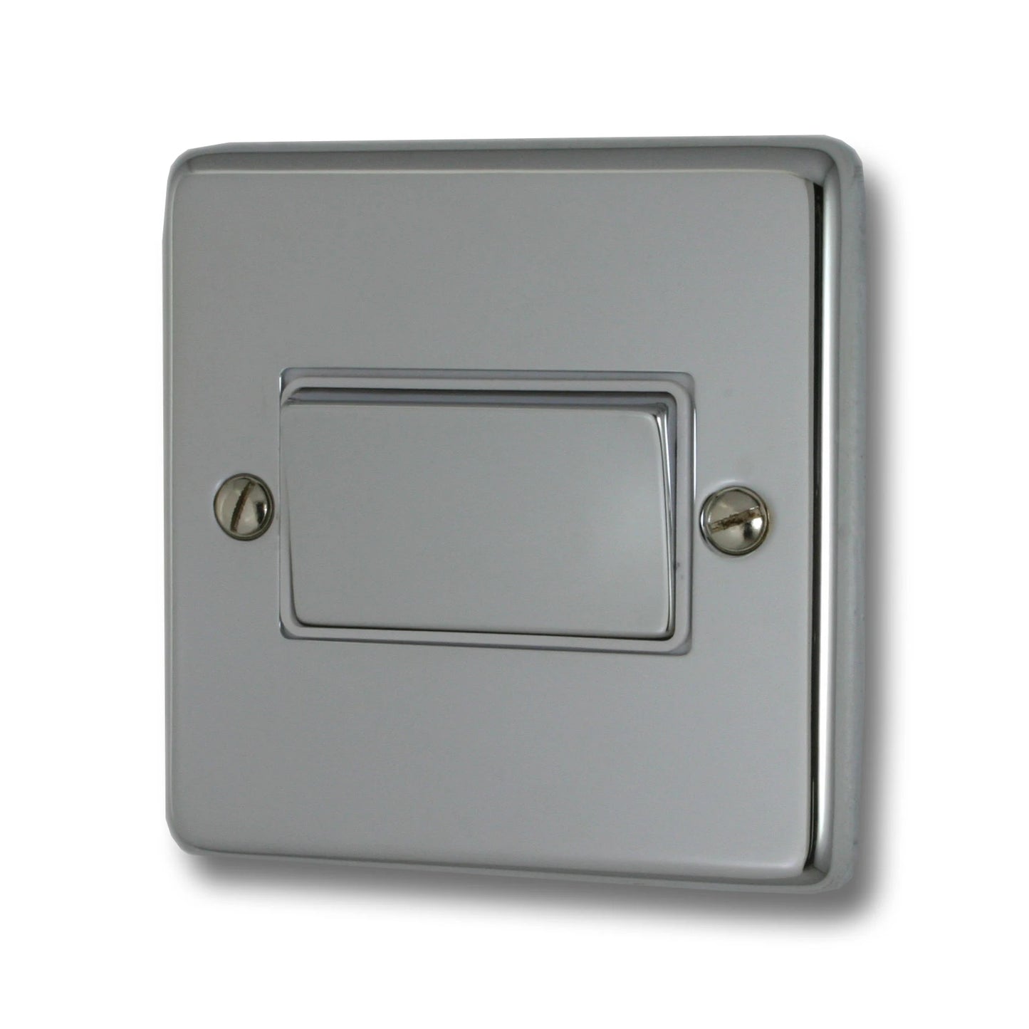 Contour Polished Chrome Fan Isolator