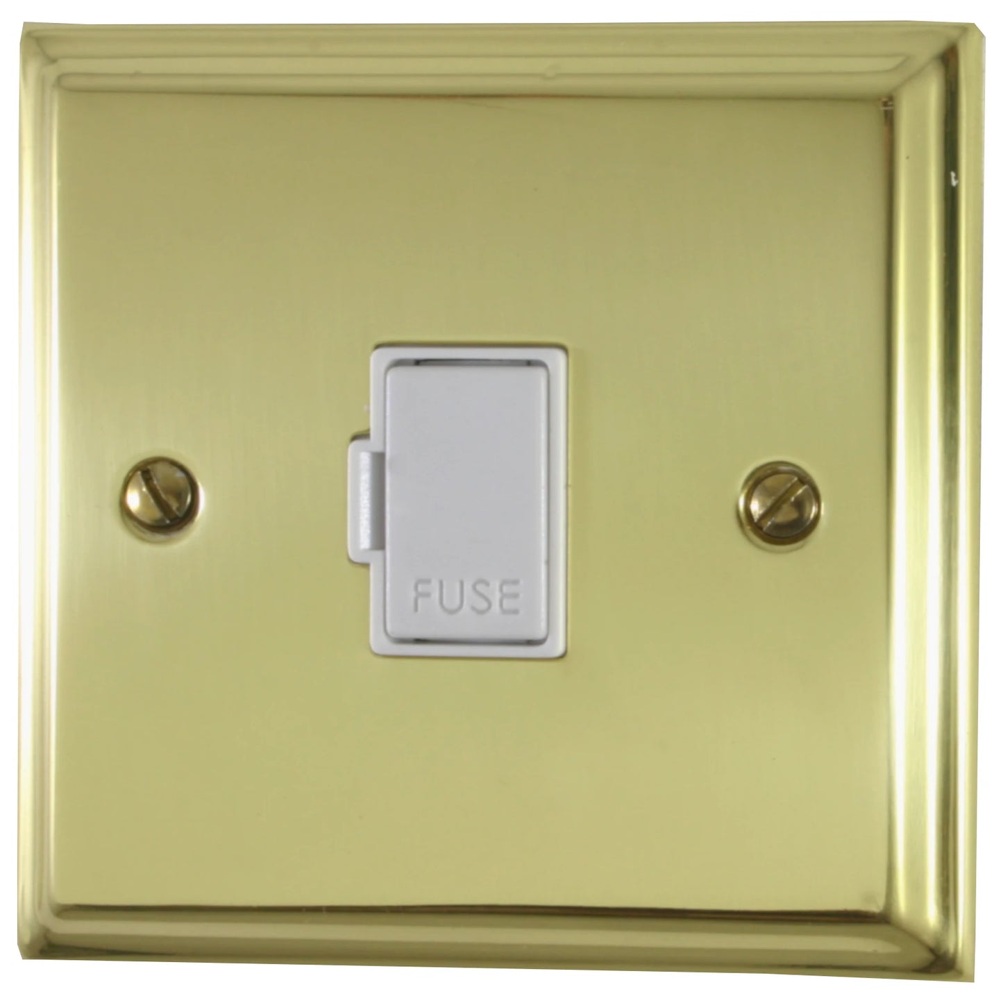 Deco Polished Brass Unswitched Spur