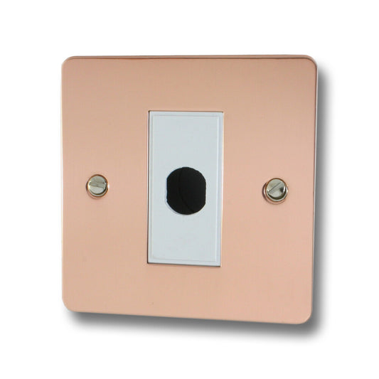 Flat Bright Copper Flex Outlet
