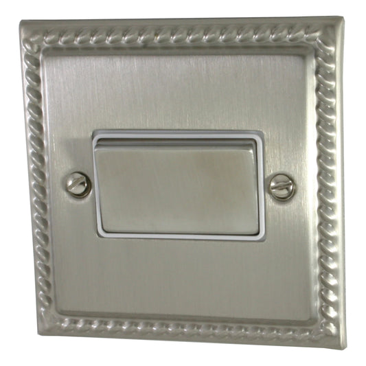 Georgian Satin Nickel Fan Isolator