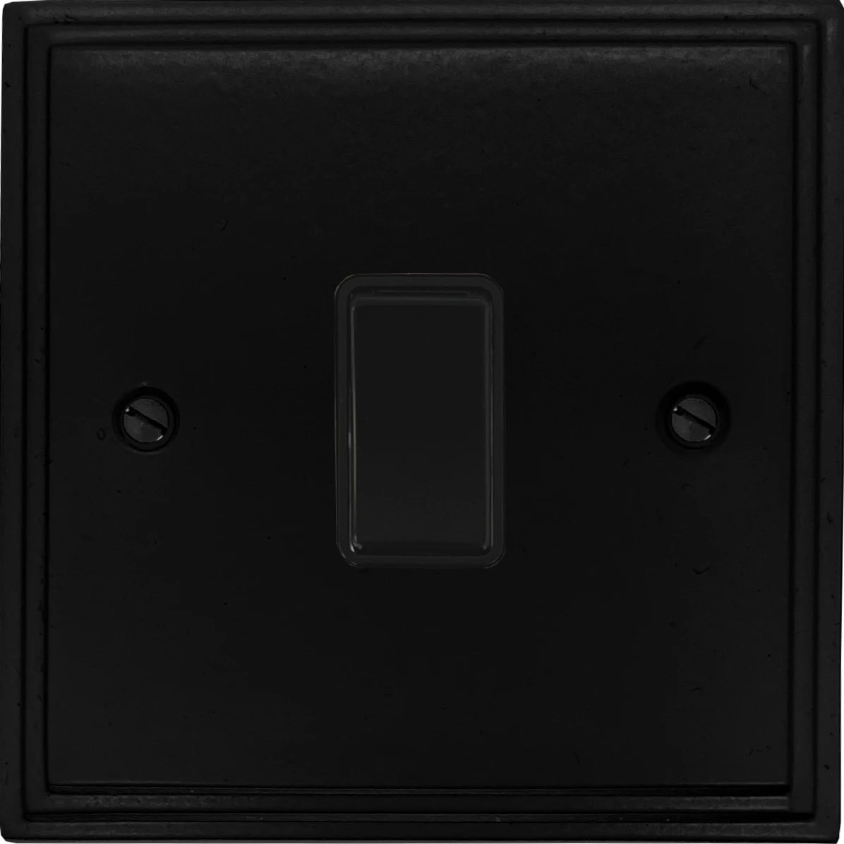 Victorian Flat Black Inter Switch