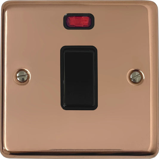 Contour Bright Copper 20 Amp Dp Switch