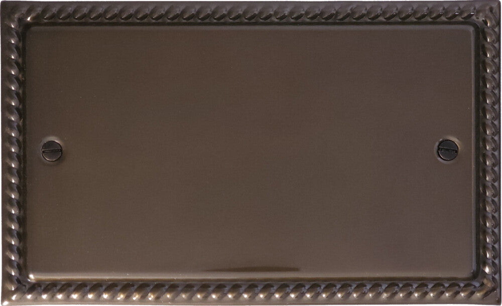 Georgian Medium Bronze 2 Gang Blank
