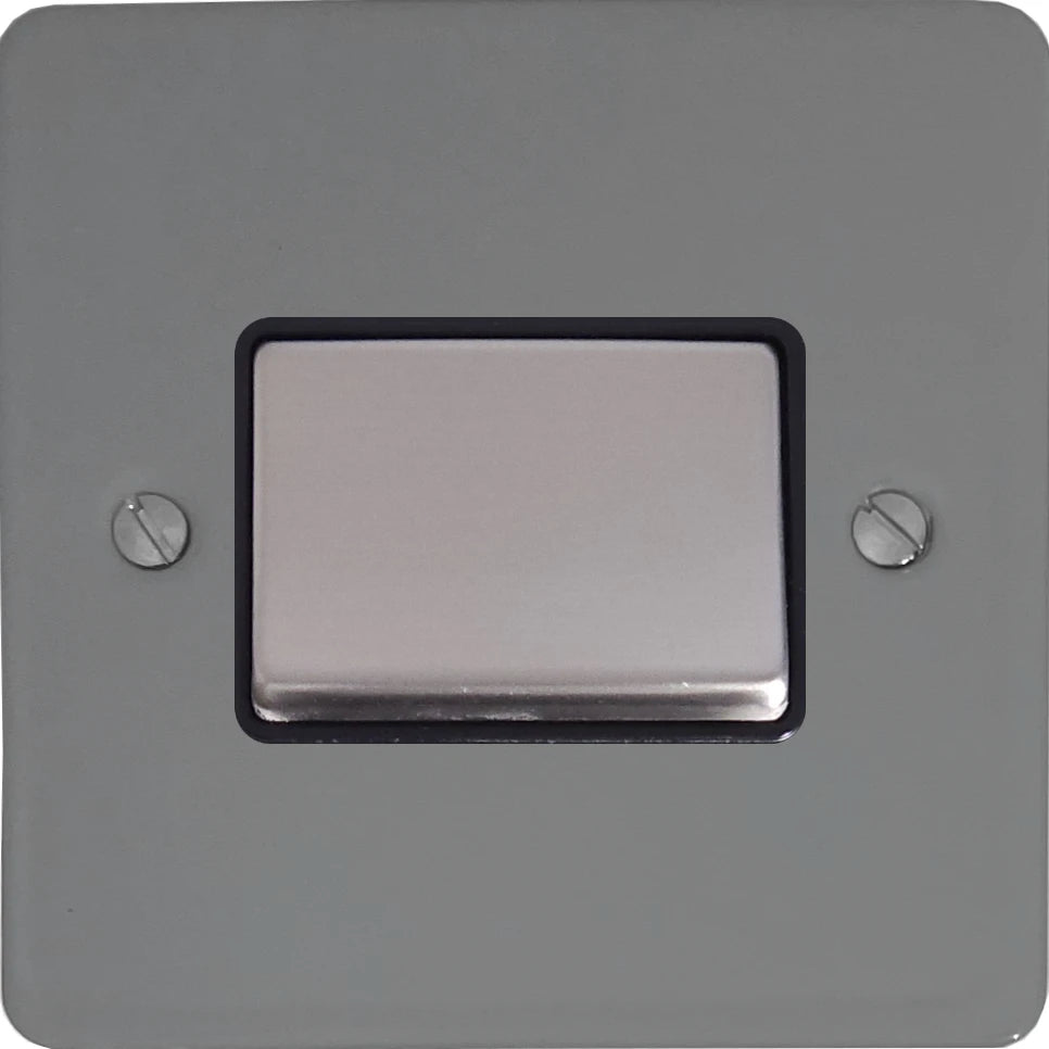 Flat Light Grey Fan Isolator