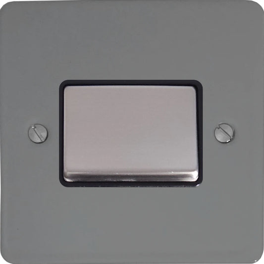 Flat Light Grey Fan Isolator