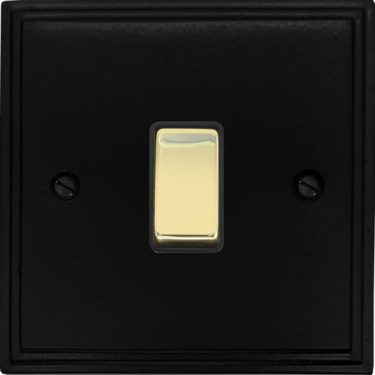 Victorian Flat Black Intermediate Switch