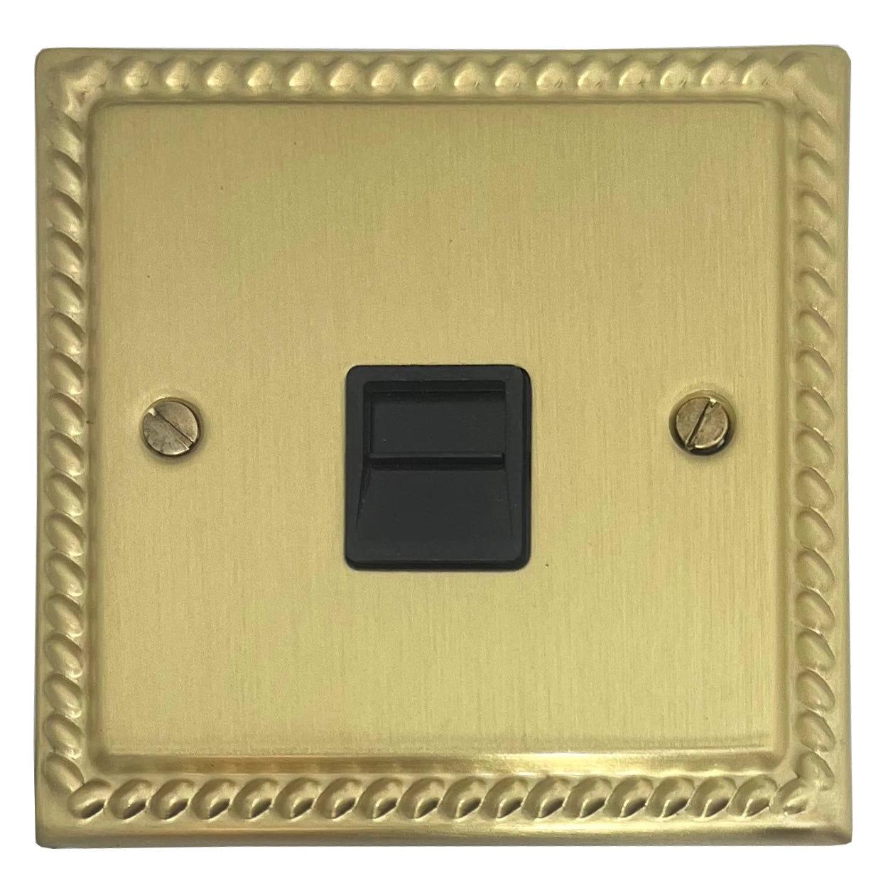 Monarch Satin Brass Slave Telecom