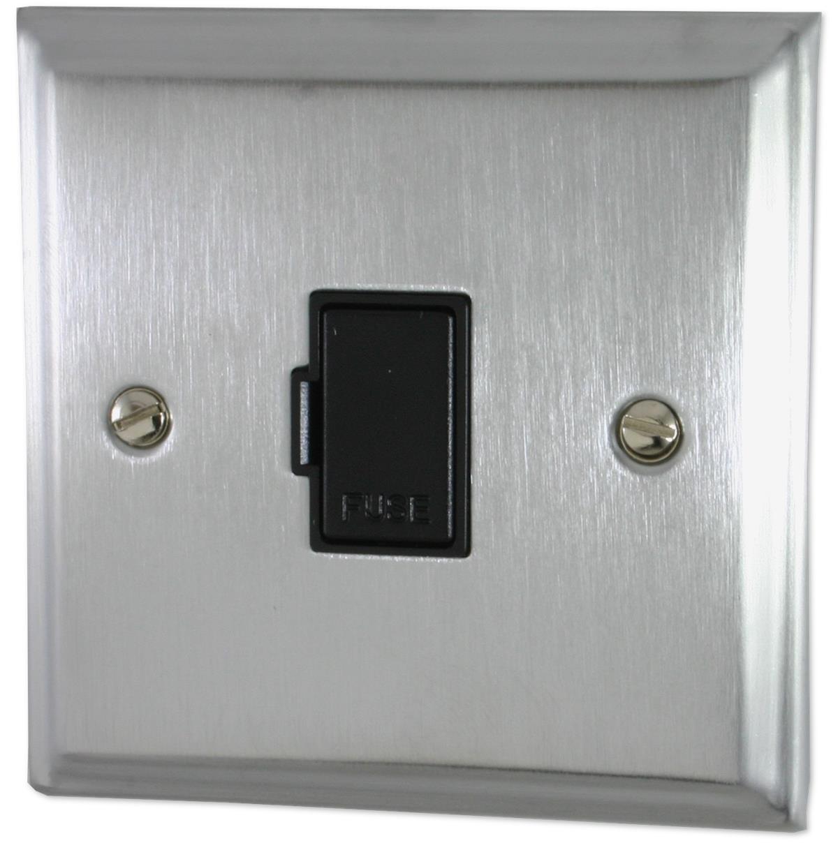 Deco Satin Chrome Unswitched Spur