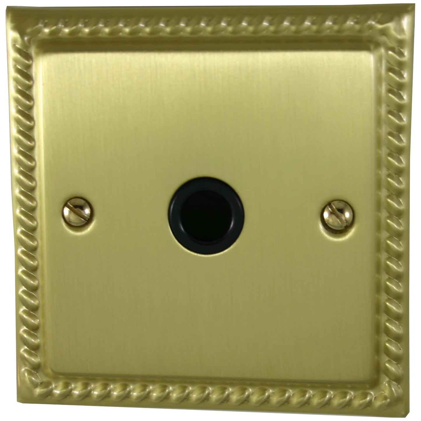 Georgian Satin Brass Flex Outlet