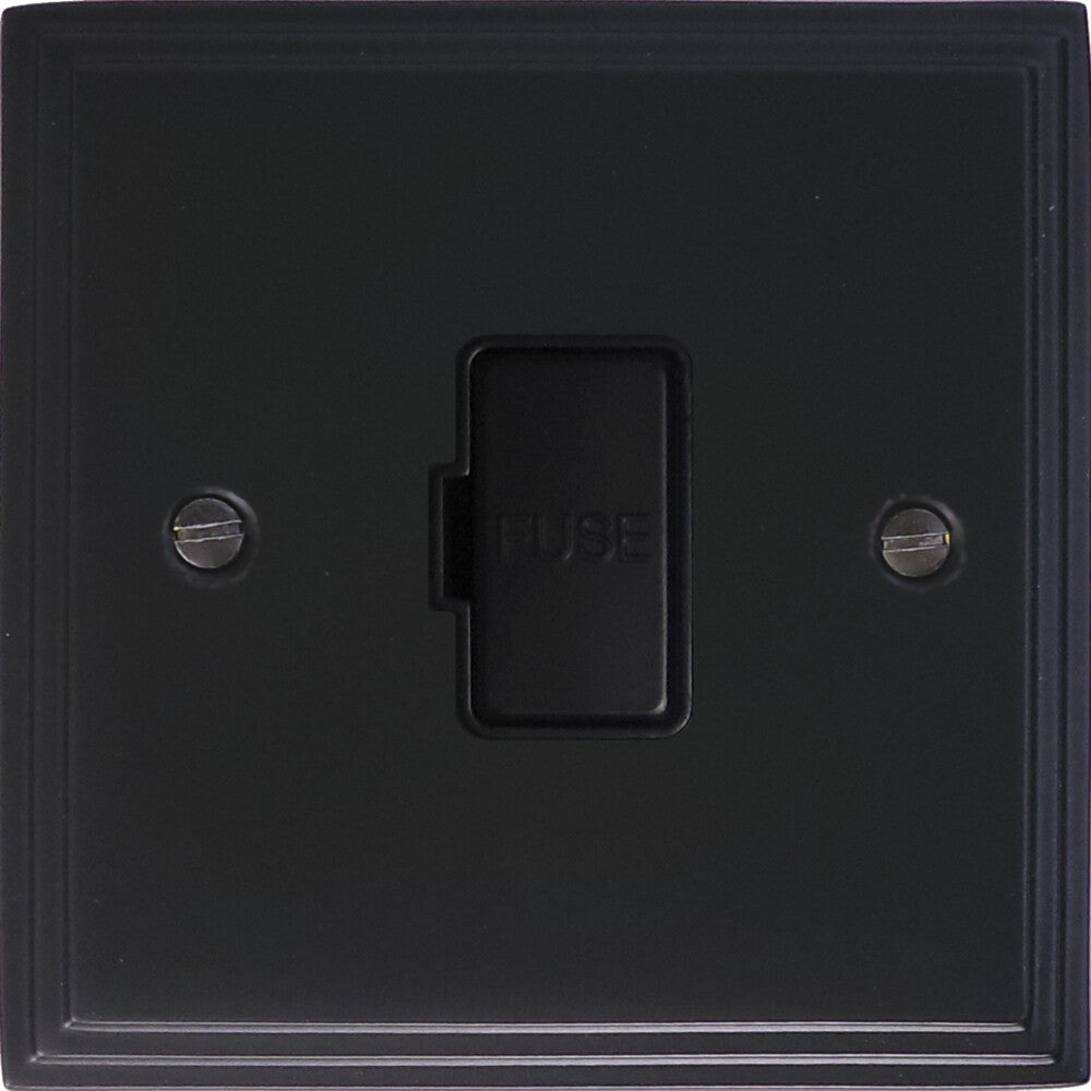 Victorian Flat Black Unswitched Spur