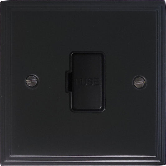 Victorian Flat Black Unswitched Spur