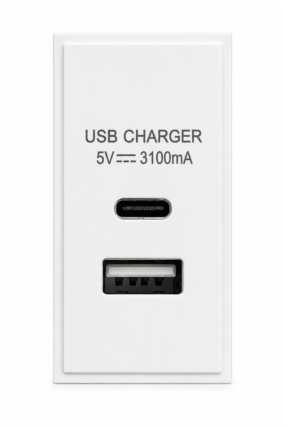 Module 3.1A - 1 x USB A 1 x USB C - 25mm x 50mm