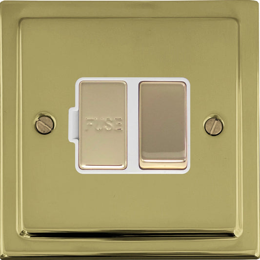Victorian Polished Brass Swt. Fused Spur