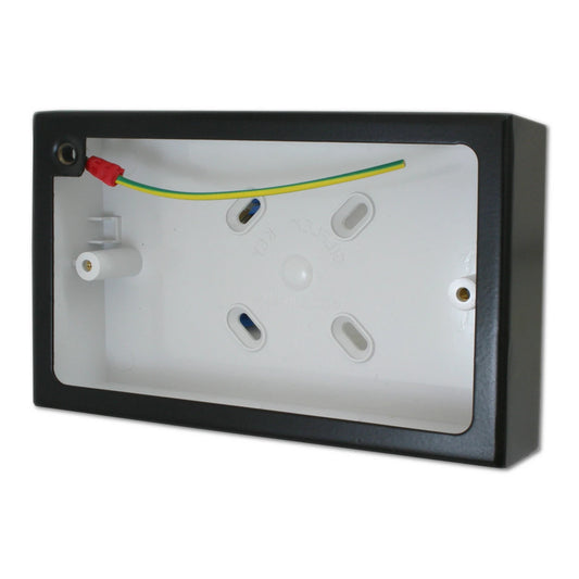 Double Flat Black Pattress Box