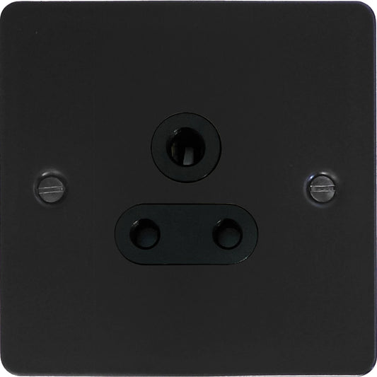Flat Black 5 Amp Socket