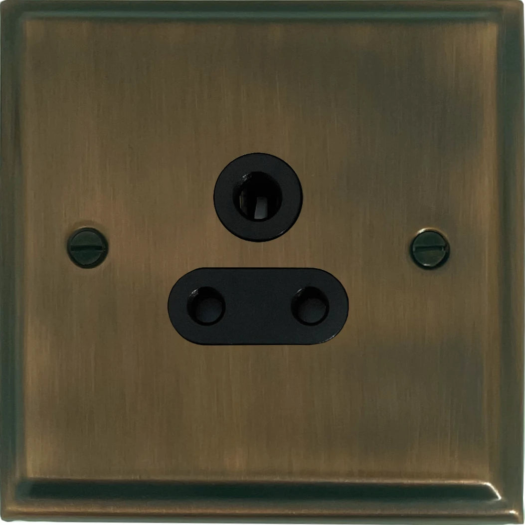 Deco Antique Brass 5A Socket