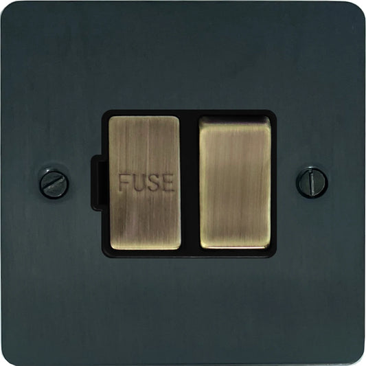 Flat Black Bronze Swt Fused Spur
