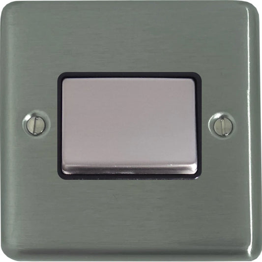 Contour Brushed Steel Fan Isolator