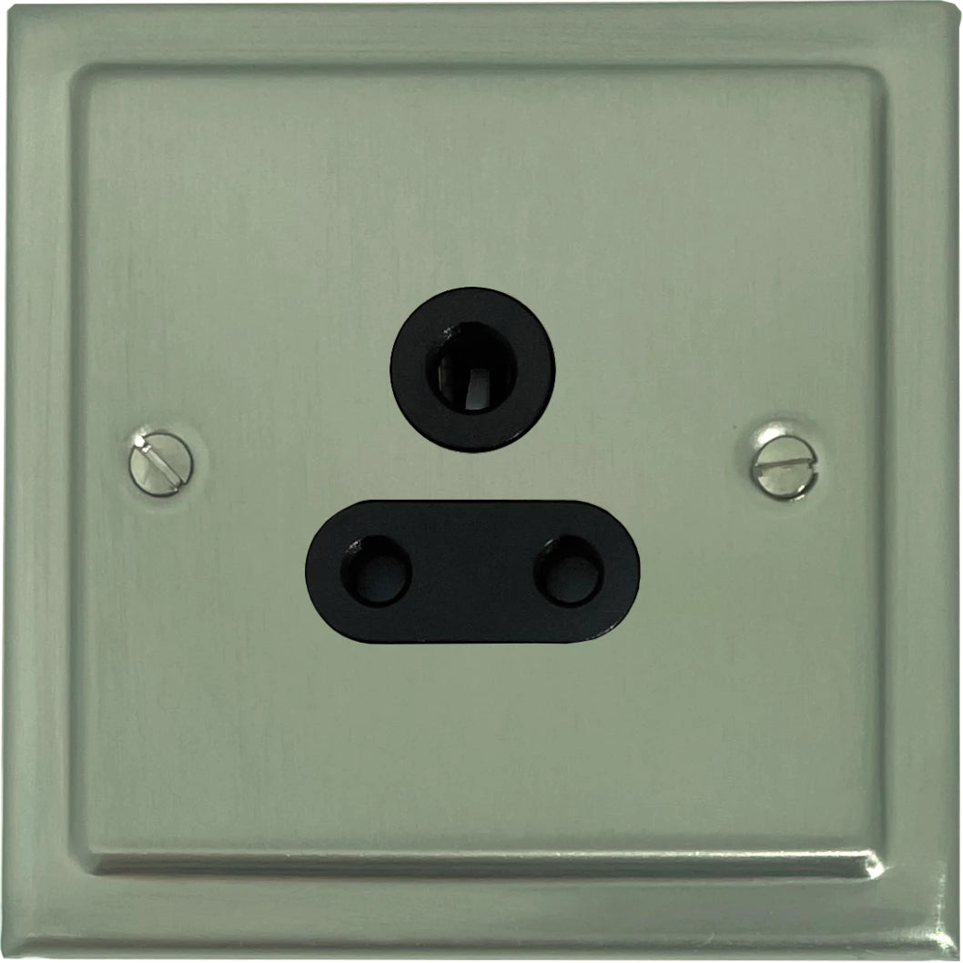 Victorian Satin Nickel 5A Socket