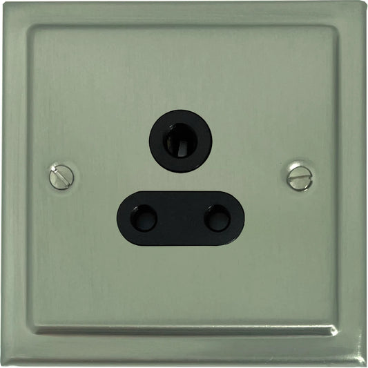 Victorian Satin Nickel 5A Socket