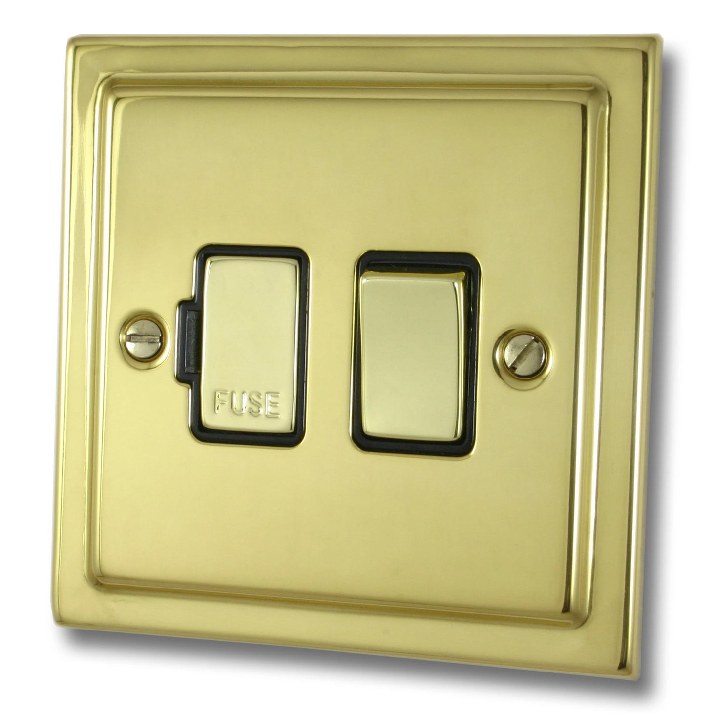 Victorian Polished Brass Swt. Fused Spur