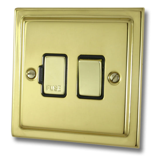 Victorian Polished Brass Swt. Fused Spur