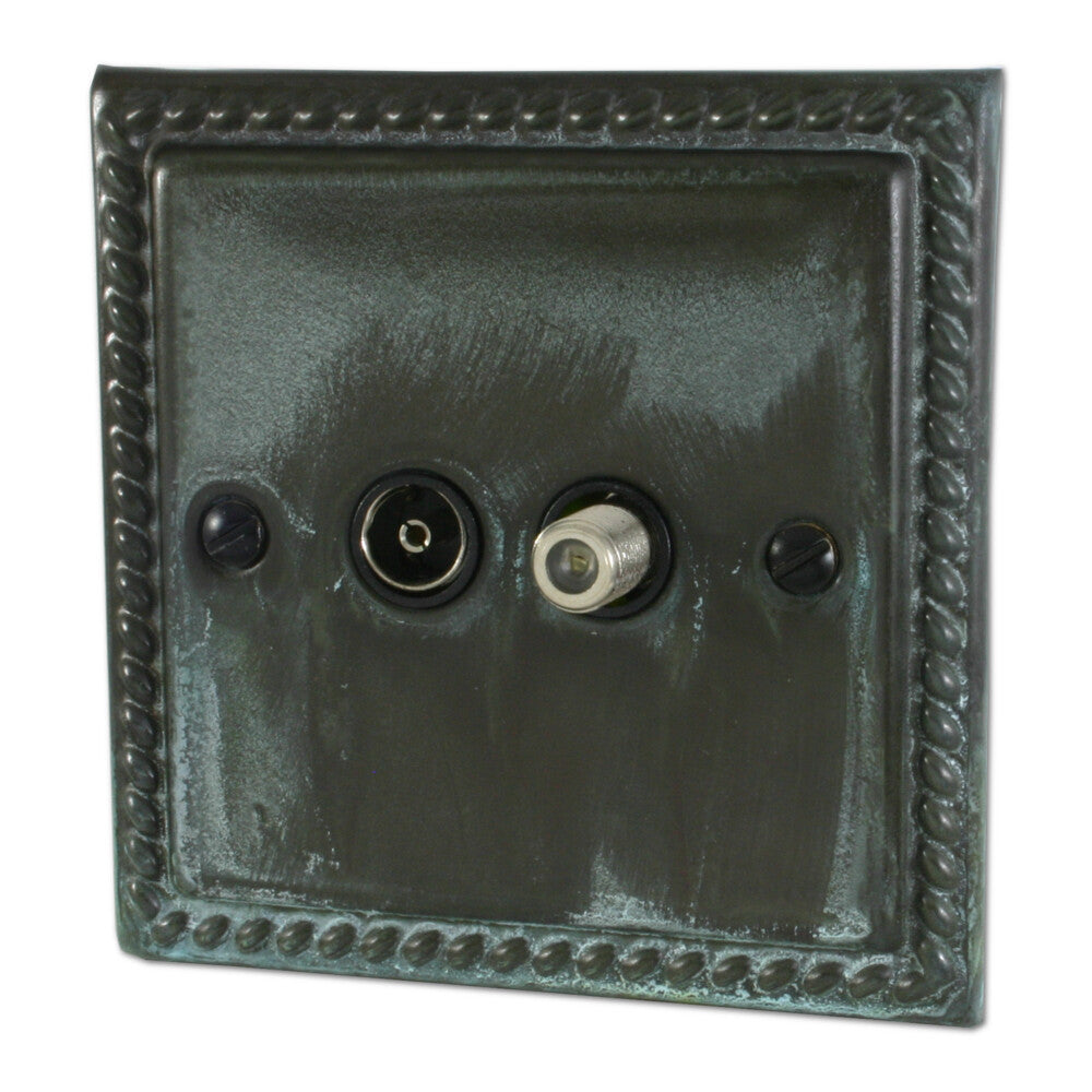 Georgian Verdigris Tv + Sat Point