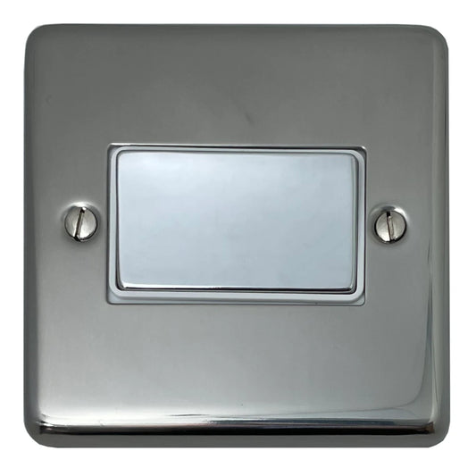Contour Polished Steel Fan Isolator