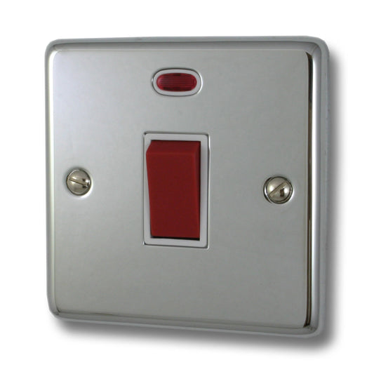 Contour Polished Chrome 45 Amp Dp Switch & Neon