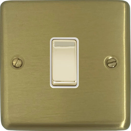 Contour Satin Brass Intermediate Switch
