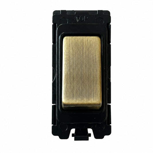 Intermediate grid switch - Black and Antique Switch