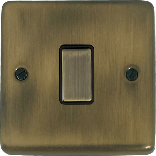 Contour Light Antique Brass Intermediate Switch