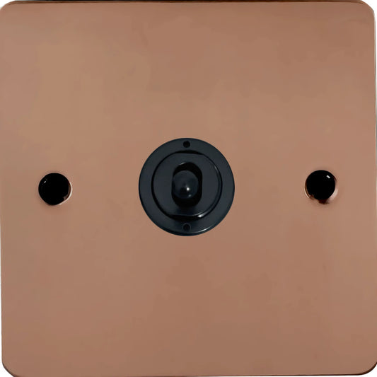 Flat Bright Copper 1G Toggle (Flat Black Toggle)