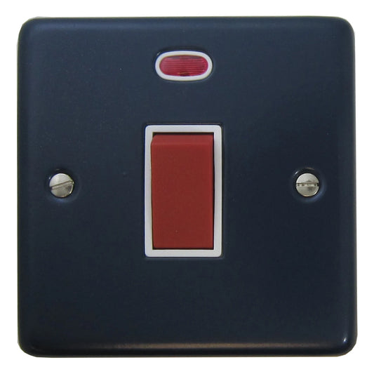 Contour Blue 45A Dp Switch + Neon S/P – Designer Sockets