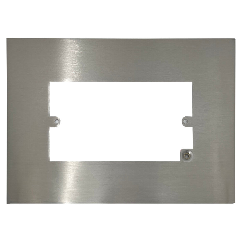 Double Brushed Steel Finger Plate