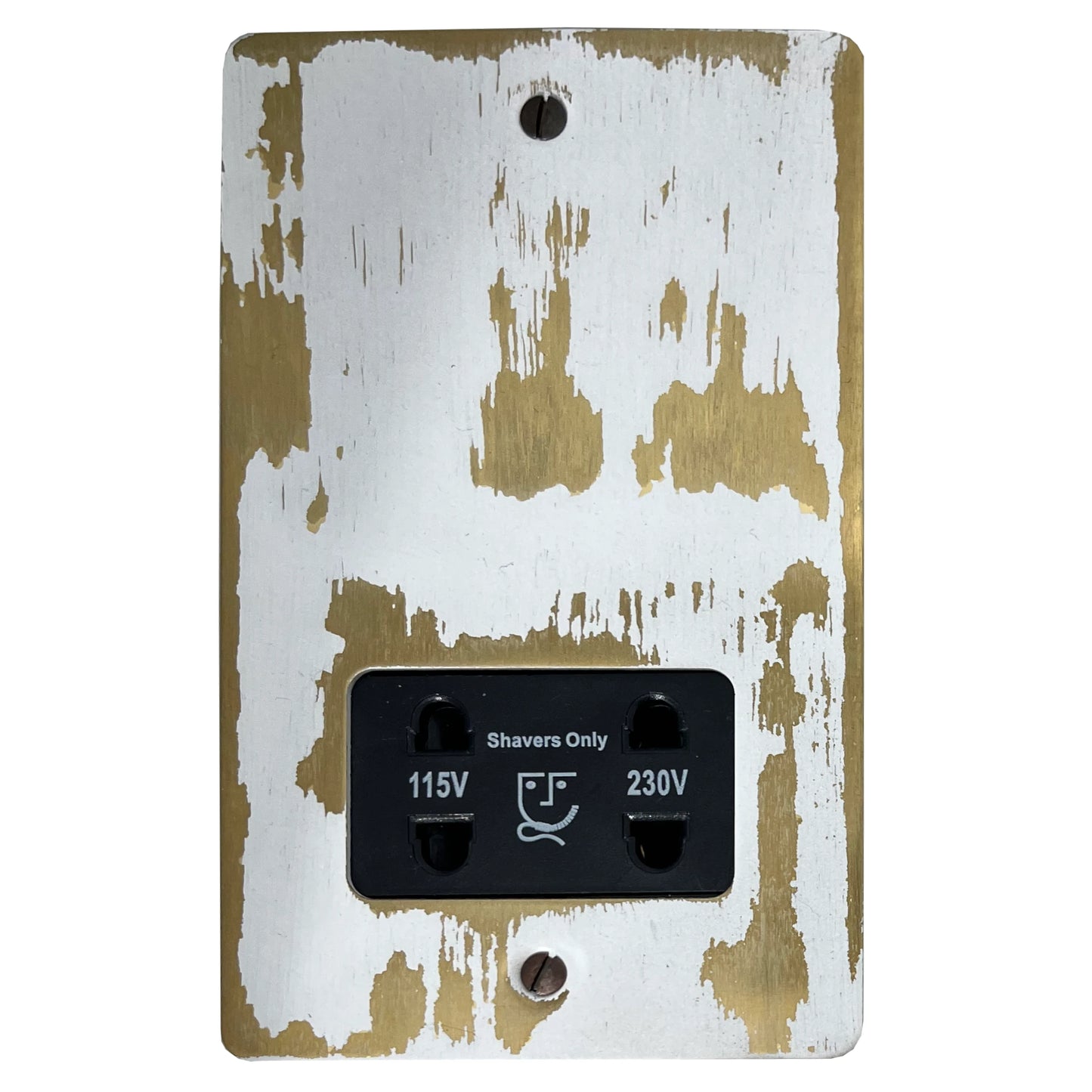 Flat Dover Bronze Shaver Socket