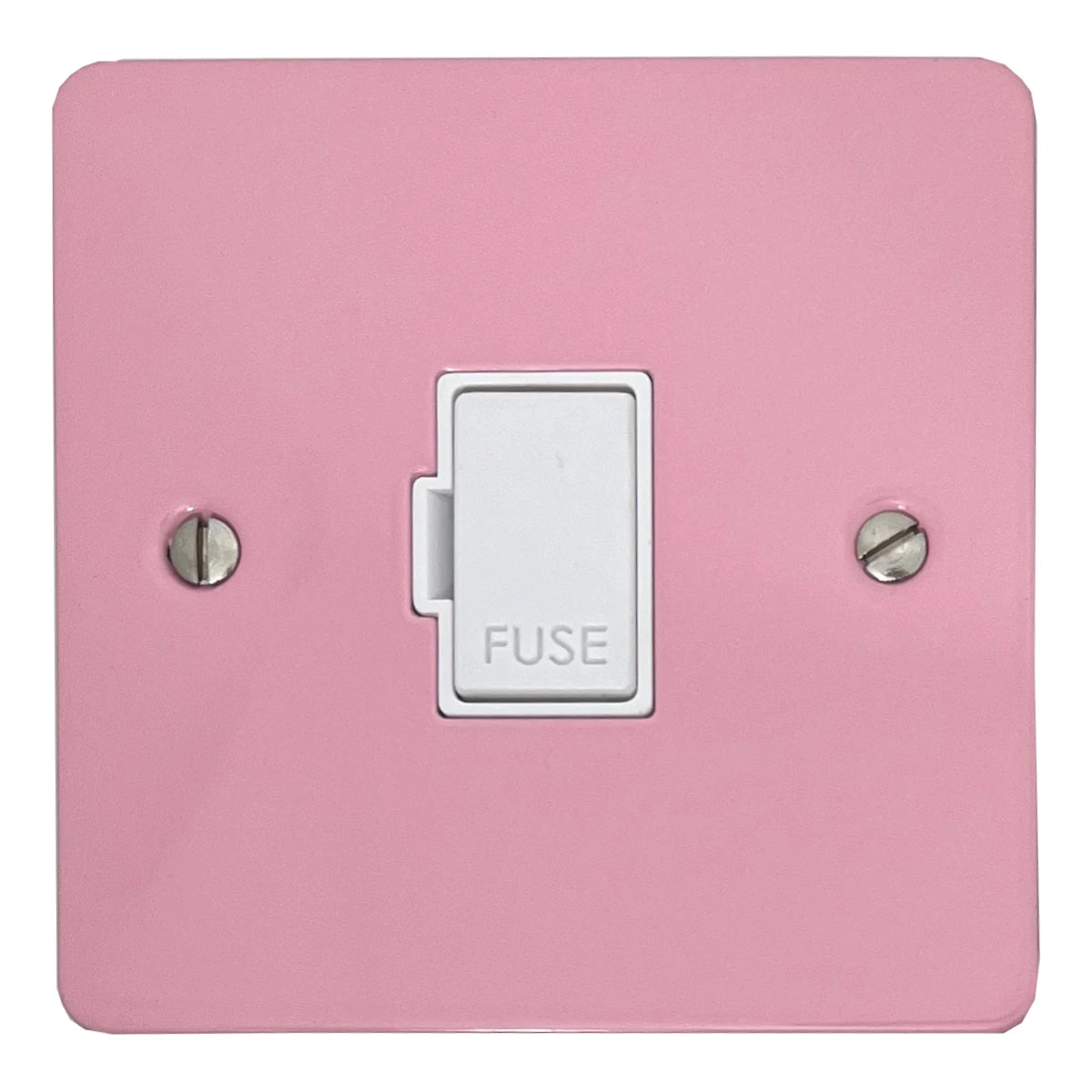 Flat Gloss Pink Unswitched Fuse Spur (White Insert)
